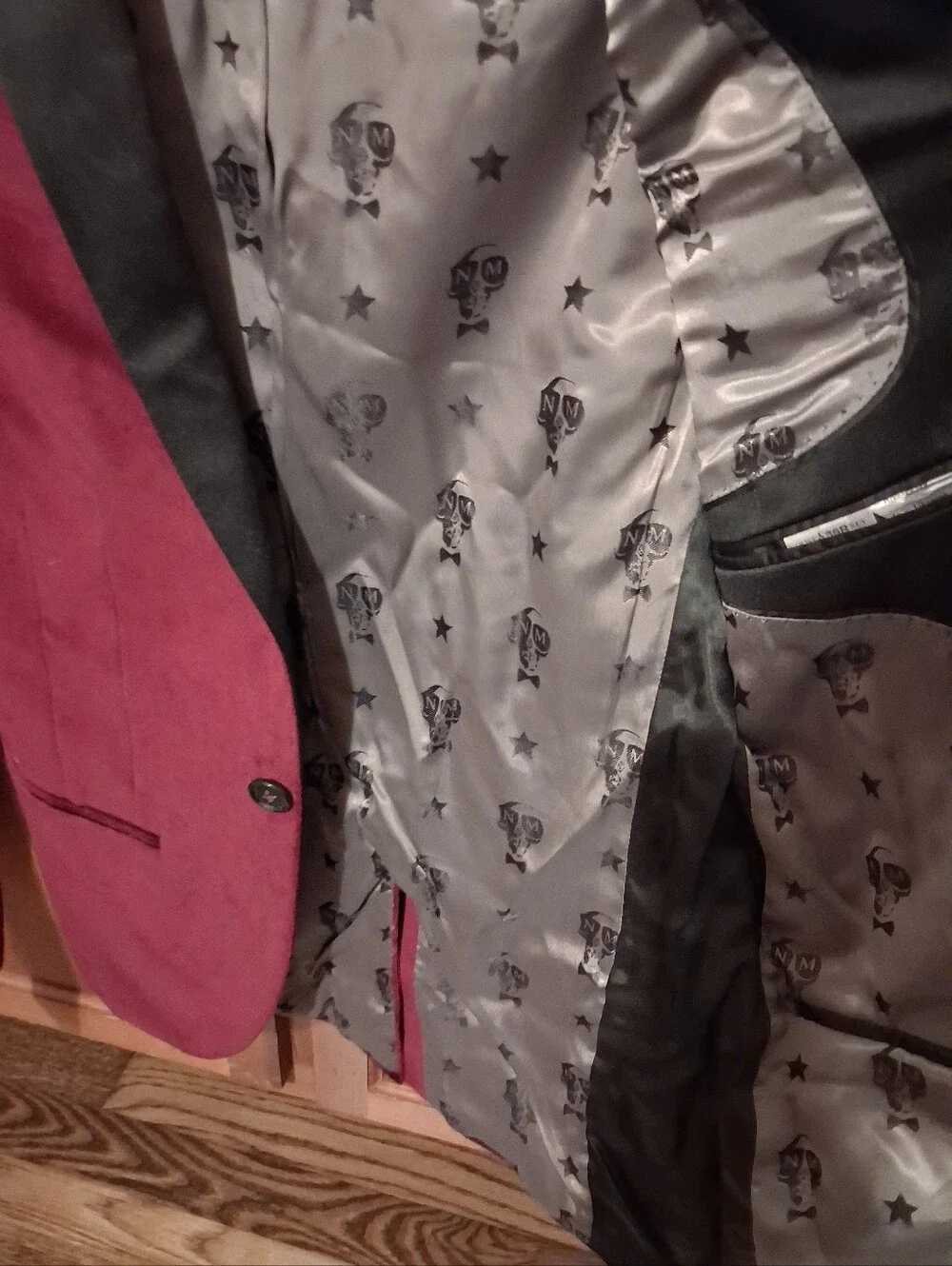 Velvet Blazer With Satin Collar - Noose & Monkey